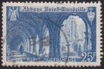 Stamps : Europe : France :  Abadía de Saint Wandrille