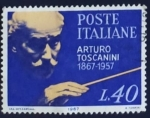 Sellos de Europa - Italia -  Toscanini