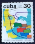 Sellos de America - Cuba -  Aniversario 