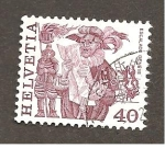 Stamps Switzerland -  INTERCAMBIO