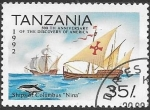 Stamps : Africa : Tanzania :  barcos