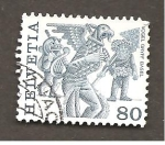 Stamps Switzerland -  INTERCAMBIO