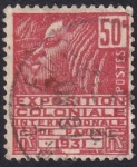 Stamps : Europe : France :  Exposición colonial internacional
