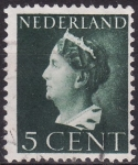 Stamps Netherlands -  Guillermina l