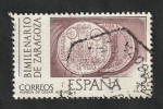 Sellos de Europa - Espaa -  2319 - Bimilenario de Zaragoza, Moneda de César Augusto