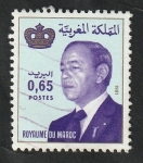 Stamps : Africa : Morocco :  914 - Rey Hassan II
