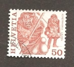 Stamps Switzerland -  INTERCAMBIO