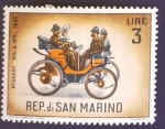 Stamps : Europe : San_Marino :  Peugeot Vis a Vis