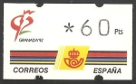 Stamps Spain -  ATMs - Exposición mundial filatelia, Granada 92