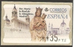 Sellos de Europa - Espa�a -  ATMs - Sta. María la Real de la Almudena
