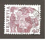 Stamps Switzerland -  INTERCAMBIO