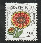 Stamps : Europe : Czech_Republic :  485 - Flor gailarde