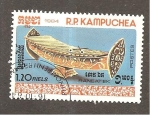 Stamps Cambodia -  INTERCAMBIO