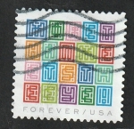Stamps United States -  Mensajes con misterio. Más de lo que el ojo puede ver