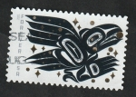 Stamps America - United States -  Tradiciones y leyendas populares de los nativos americanos. La historia del cuervo