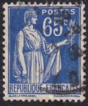 Stamps : Europe : France :  Alegoría paz