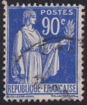 Stamps : Europe : France :  Alegoría paz