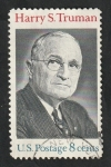 Sellos de America - Estados Unidos -  992 - Harry S. Truman