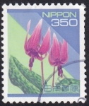 Stamps Japan -  Erythronium dens-canis