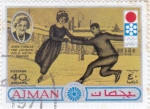 Stamps United Arab Emirates -  OLIMPIADA DE SAPPORO