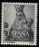 Stamps Spain -  ESPAÑA 1954 1137 Sello Nuevo Año Mariano Ntra. Sra. de Covadonga Asturias