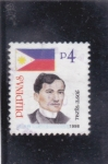 Stamps : Asia : Philippines :  JOSÉ RIZAL