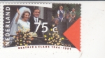 Stamps : Europe : Netherlands :  BODA REAL BEATRIX Y CLAUS