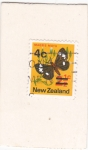 Sellos de Oceania - Nueva Zelanda -  Mariposa