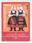 Stamps : Europe : Bulgaria :  TRAJES REGIONALES