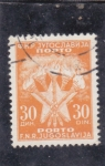 Stamps : Europe : Yugoslavia :  estrella y antorchas