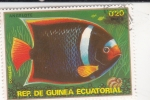 Sellos de Africa - Guinea Ecuatorial -  PEZ TROPICAL