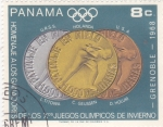 Sellos de America - Panam� -  OLIMPIADA INVIERNO GRENOBLE'68