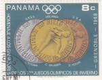 Sellos del Mundo : America : Panam� : OLIMPIADA INVIERNO GRENOBLE'68