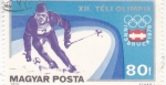Stamps Hungary -  OLIMPIADA INVIERNO INNSBRUCK'76