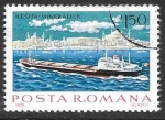 Sellos de Europa - Rumania -  barcos