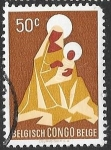 Stamps Democratic Republic of the Congo -  Congo Belga