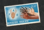 Stamps : Africa : Togo :  377 - Campaña mundial contra el hambre