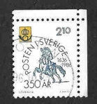 Stamps Sweden -  1589 - 350 Aniversario del Correo Postal Sueco