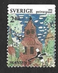 Sellos de Europa - Suecia -  1883 - C Aniversario del Parque Skansen en Estocolmo
