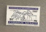 Stamps : America : Mexico :  XIX Juegos Olímpicos 1968