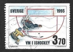 Sellos del Mundo : Europa : Suecia : 2114 - Campeonato del Mundo de Hockey sobre Hielo
