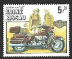 Stamps Guinea Bissau -  627 - Centenario de la Motocicleta