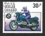 Sellos del Mundo : Africa : Guinea_Bissau : 632 - Centenario de la Motocicleta