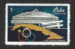 Sellos de America - Cuba -  1458 - Eventos Deportivos