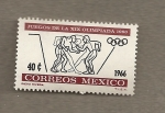 Sellos de America - M�xico -  XIX Juegos Olímpicos 1968