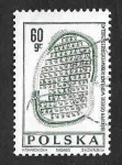 Stamps Poland -  1463 - Asentamiento de Biskupin
