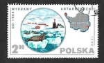 Stamps Poland -  2391 - Expedición a la Antártida 1959