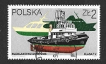 Stamps Poland -  2474 - Barcos