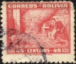 Sellos de America - Bolivia -  130 aniversario de la muerte de Murillo. Sueño de Murillo.