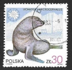 Sellos de Europa - Polonia -  2786 - X Aniversario de la Estación Antártica Enrique Arctowski de la Isla Rey Jorge 